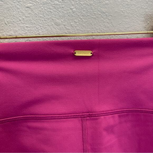 L*Space Active Shorts Side Tie Channing Short Bae Berry - Picture 4 of 9